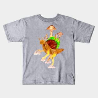 Man Snail Kids T-Shirt